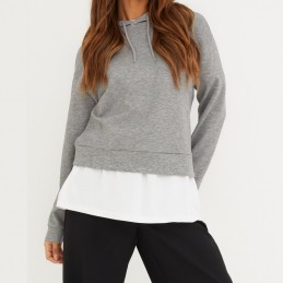 ONPLOUNGE LS HOOD SWEAT - NOOS - ONLY PLAY - FEMME - Pulls, sweats et gilets - 10050
