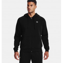 UA Rival Fleece FZ Hoodie - UNDER ARMOUR - HOMME - Sweatshirts, pulls et vestes - 11010