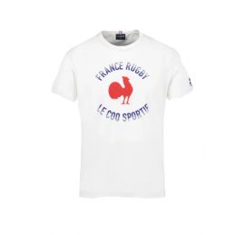 FFR FANWEAR TEE SS N1 M NEW OPTICAL WHI - LE COQ SPORTIF - HOMME - Accueil - 11525