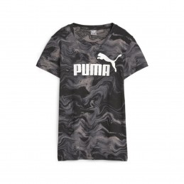 W ESS+ MARBLE TEE - PUMA - FEMME - default - 11755