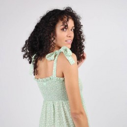 ROBE LONGUE A SMOCKS - OXBOW - FEMME - Oxbow - 15073