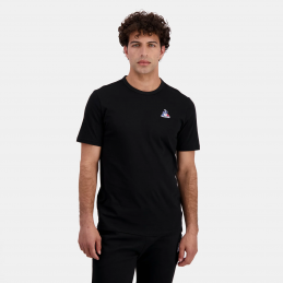ESS TEE SS N1 M BLACK - LE COQ SPORTIF - HOMME - Le Coq Sportif - 15413