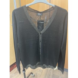 ONLANNELINA L/S GLITTER CARDIGAN CS - ONLY - FEMME - Only - 16012