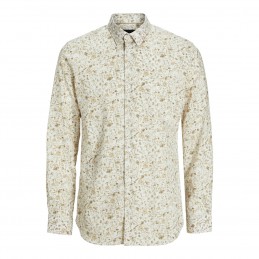 JPRBLABARNES PRINT DOBBY L/S SHIRT - JACK AND JONES - HOMME - Jack and Jones - 16230