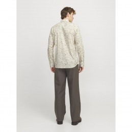 JPRBLABARNES PRINT DOBBY L/S SHIRT - JACK AND JONES - HOMME - Jack and Jones - 16231