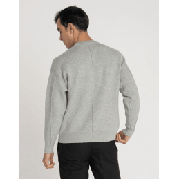 JCOMAX KNIT CREW NECK LN - JACK AND JONES - HOMME - Jack and Jones - 16244