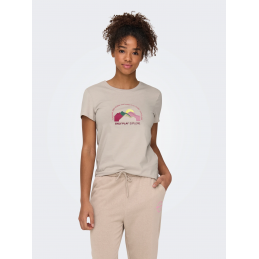 ONPSUNNY LIFE ON SS REG JRS TEE - ONLY PLAY - FEMME - Only play - 16460