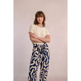 LADIES WOVEN PANTS - MOLLY BRACKEN - FEMME - Pantalons, jeans - 16639