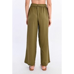 LADIES WOVEN PANTS - MOLLY BRACKEN - FEMME - Pantalons, jeans - 16648