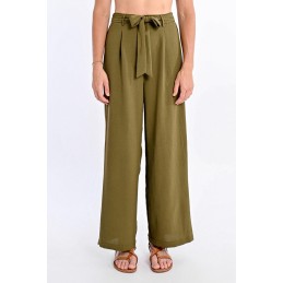 LADIES WOVEN PANTS - MOLLY BRACKEN - FEMME - Pantalons, jeans - 16649