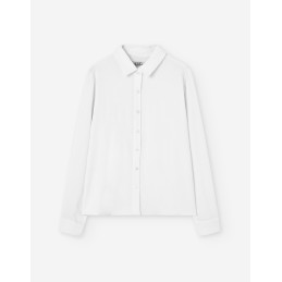 SHIRT POLYESTER WHITE - LOSAN - FEMME - Chemises, blouses - 16766
