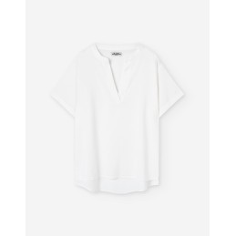 SHIRT LINEN - LOSAN - FEMME - Tops, t-shirts - 16778
