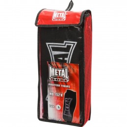PROTEGE-TIBIAS NOIR - METAL BOXE - HOMME - Sports de combat - 3280