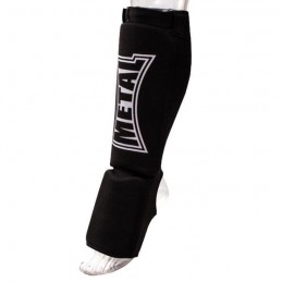PROTEGE-TIBIA/PIEDS NOIR - METAL BOXE - HOMME - Sports de combat - 3281