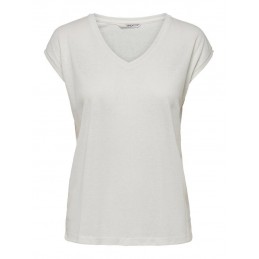 TEE-SHIRT EN LUREX FEMME - ONLY - FEMME - Tops, t-shirts - 375
