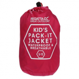 COUPE VENT IMPERMEABLE PACK-IT - REGATTA - ENFANT - Randonnée et Camping - 5876