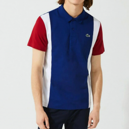 Polo Lacoste tricolore à manches courtes - LACOSTE - HOMME - T-shirts et polos - 7817