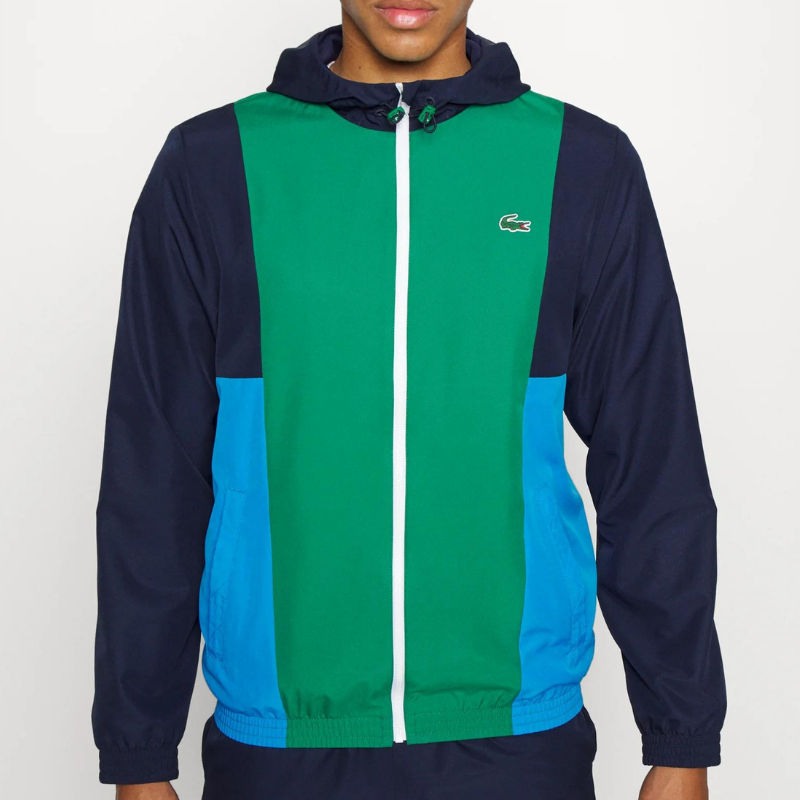 gilet a capuche homme lacoste