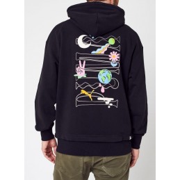 SWEAT A CAPUCHE FD DOWNTOWN HDY TR - PUMA - UNISEXE - Pulls, vestes et gilets - 807
