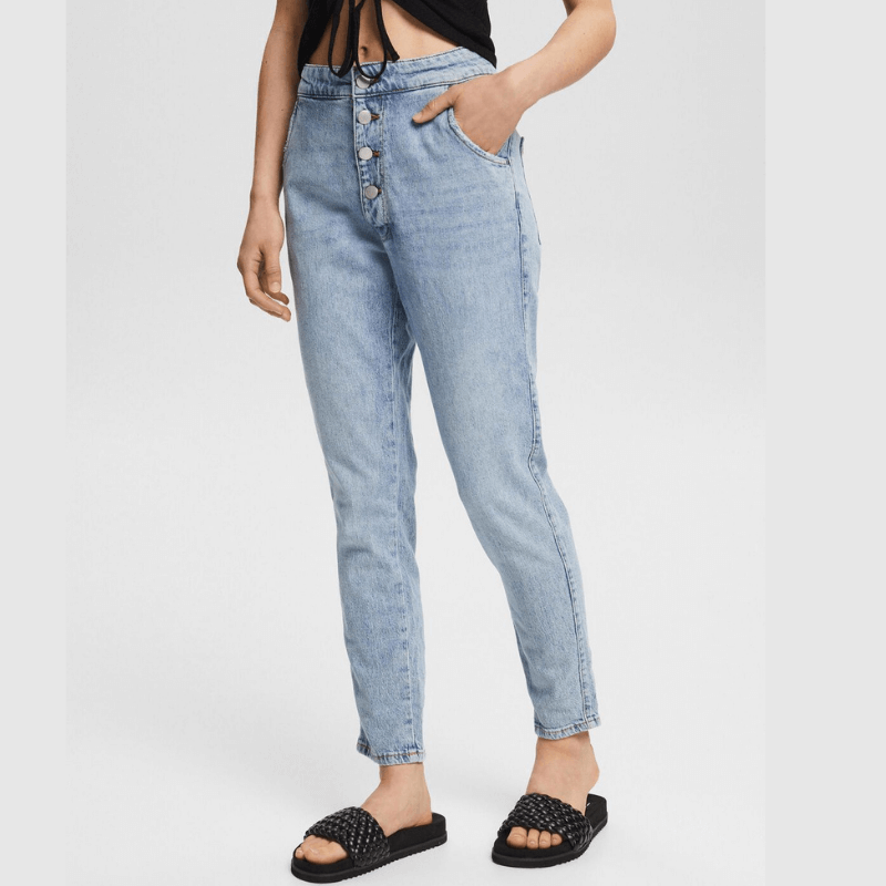 PANTALON MOM - ESPRIT SPORT - FEMME - Pantalons, jeans - 8390 PANTALON MOM - ESPRIT SPORT - FEMME - Pantalons, jeans - 8390