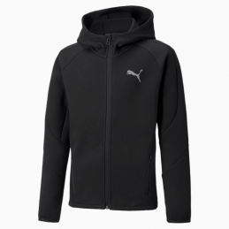 Sweatshirt à capuche evo full-zip junior - PUMA - JUNIOR GARCON - Textiles - 8432