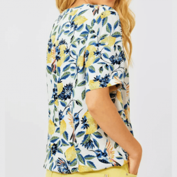 Blouse imprimée citron - CECIL - FEMME - Chemises, blouses - 8564