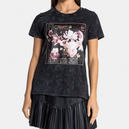 Tee-shirt Flower a la mode femme - GUESS - FEMME - Tops, t-shirts - 8681