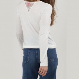 TOP OXBOW FLUIDE EMPIECEMENT DENTELLE - OXBOW - FEMME - Tops, t-shirts - 9995