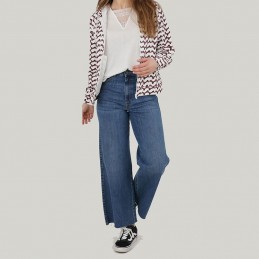 TOP OXBOW FLUIDE EMPIECEMENT DENTELLE - OXBOW - FEMME - Tops, t-shirts - 9996